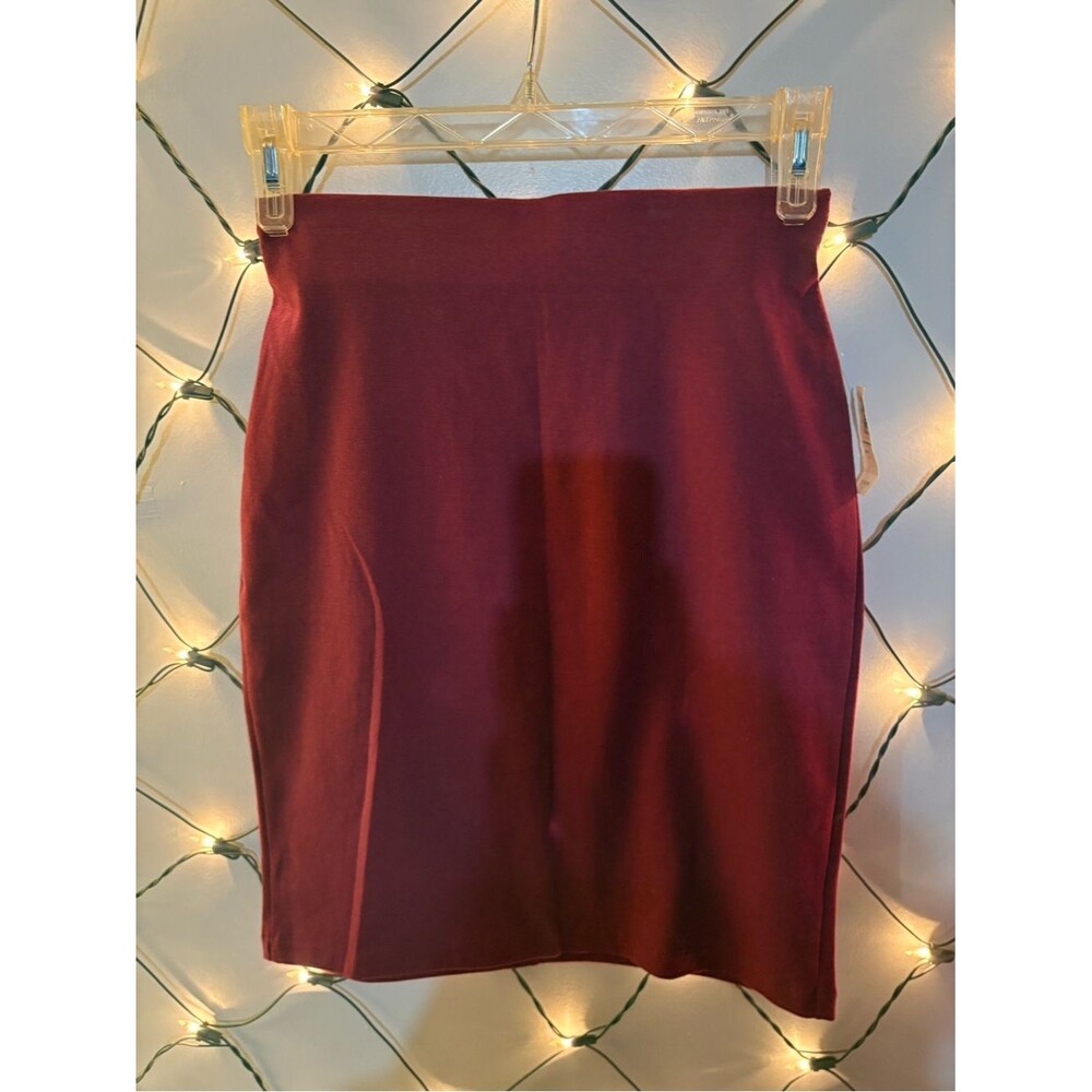 Old Navy Deep Burgundy Pencil Skirt 14↔️22↕️ #1807